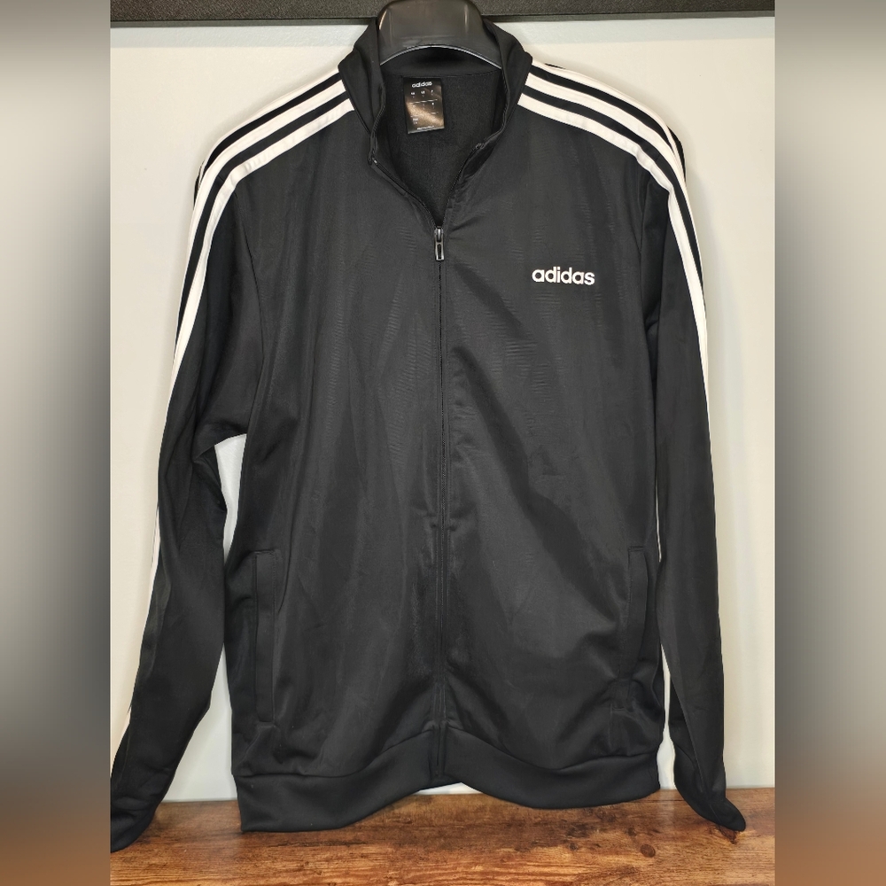 Adidas Men's Black Track Jacket